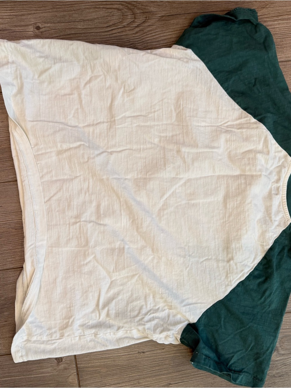 Levi’s Mallards Graphic Raglan Tee | Green & Cream | XL | Vintage Style - Picture 4 of 4